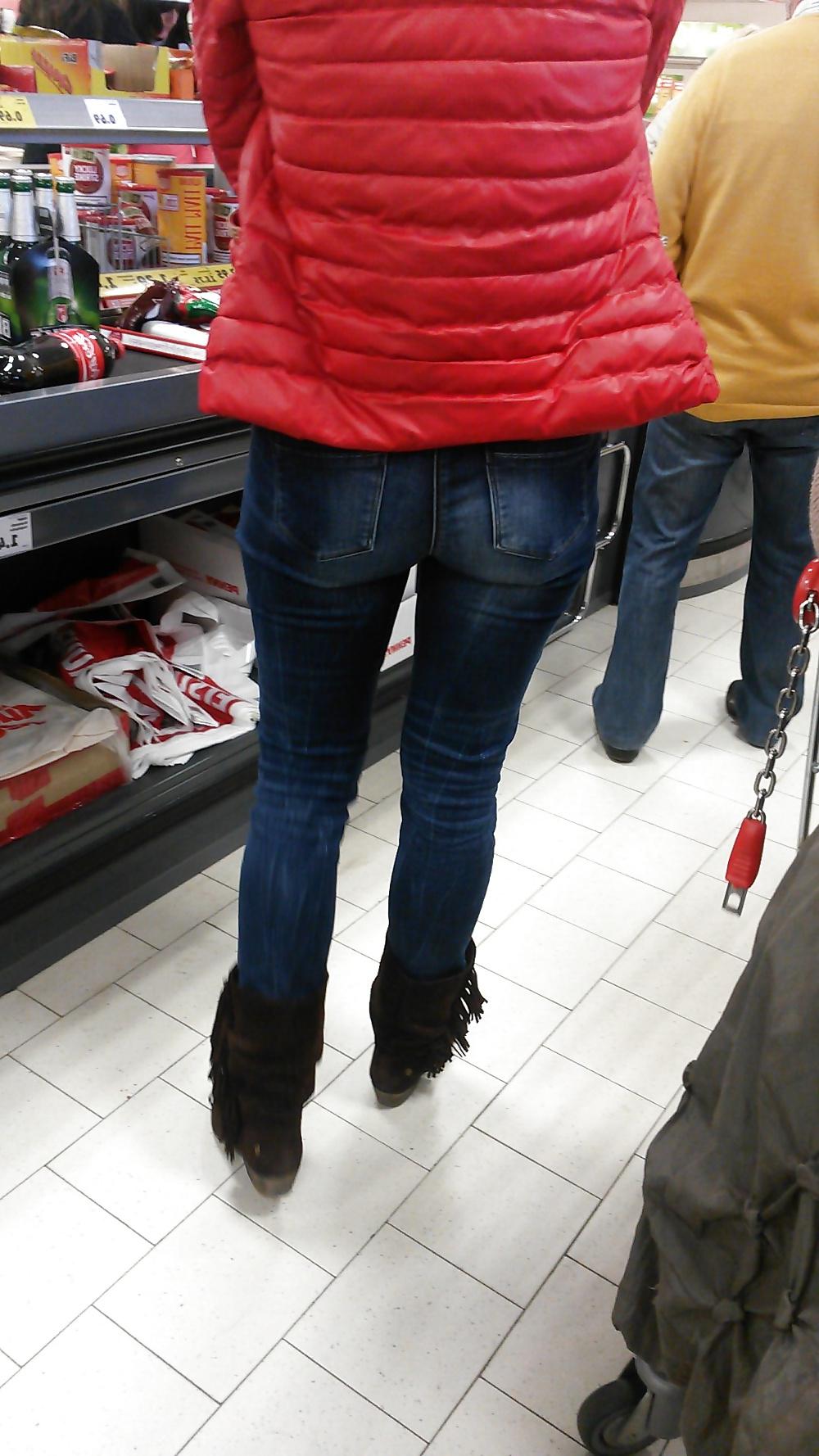 14P Jeans Ass Voyeur 26 Voyeur