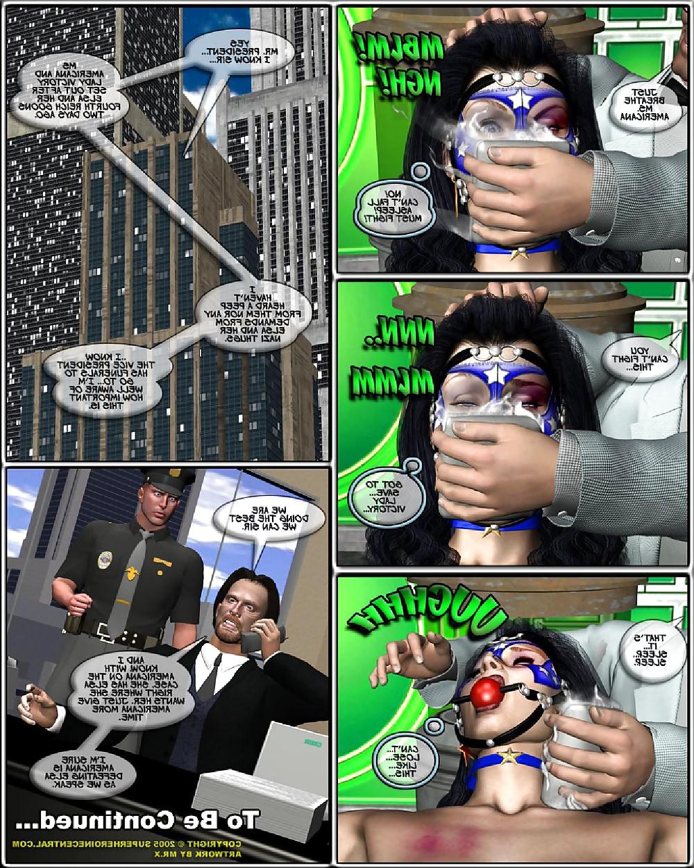 25P Cartoon - SuperHeroine 3