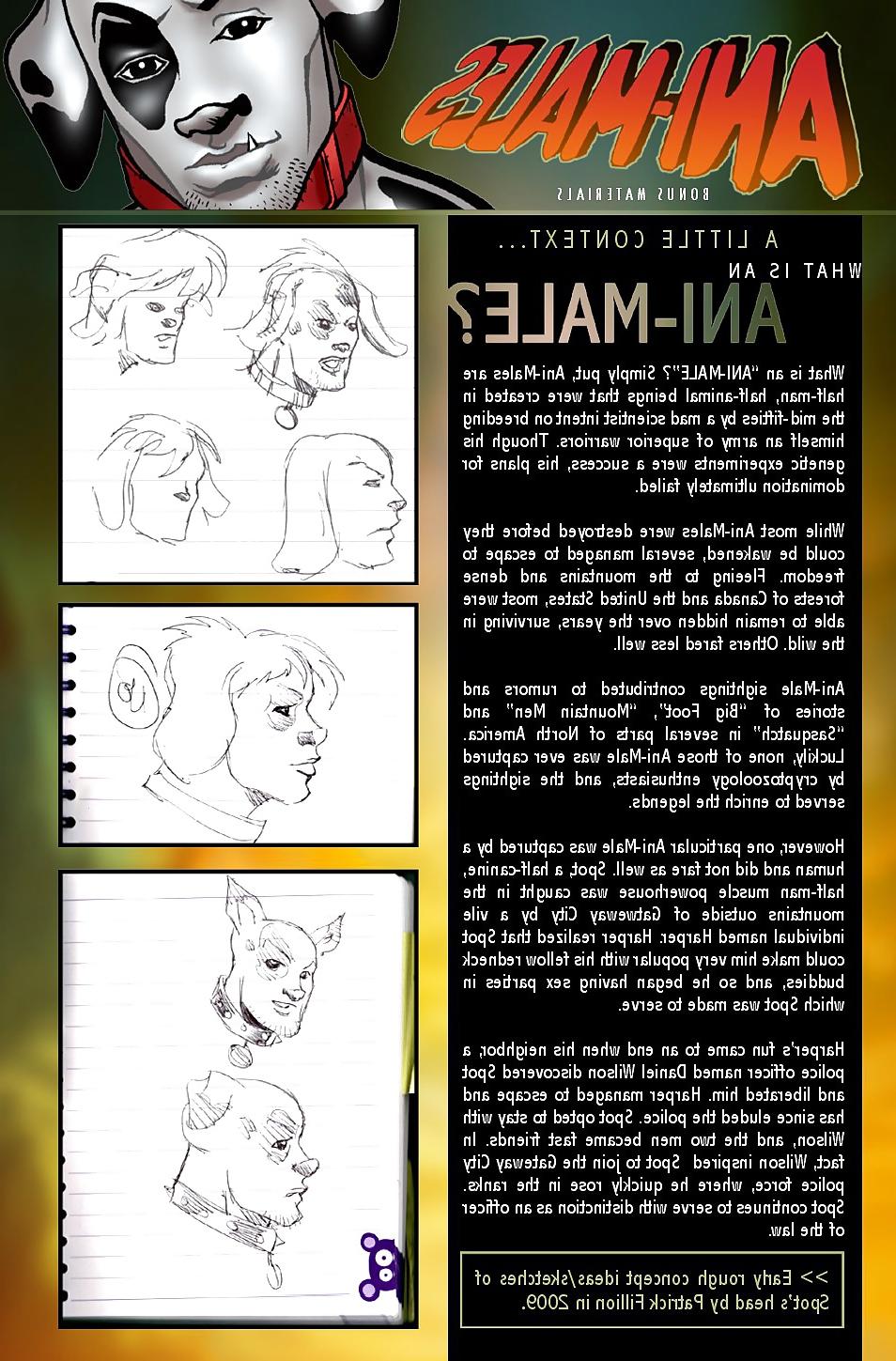 25P Ani-Males -- Class Comics