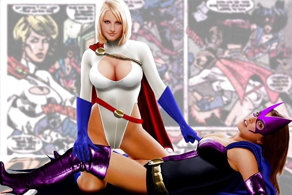 25P Sexy Female Superheroes(Cartoon & Cosplay)#4