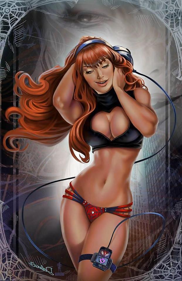 25P Sexy Female Superheroes(Cartoon & Cosplay)#4