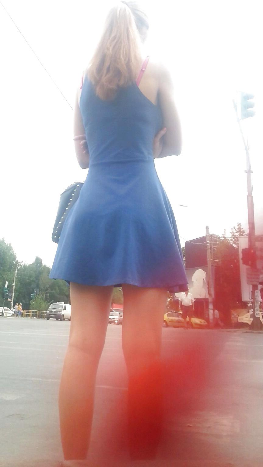 18P Spy sexy teens skirt and feet romanian