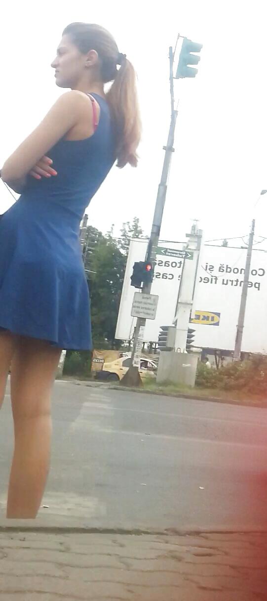 18P Spy sexy teens skirt and feet romanian