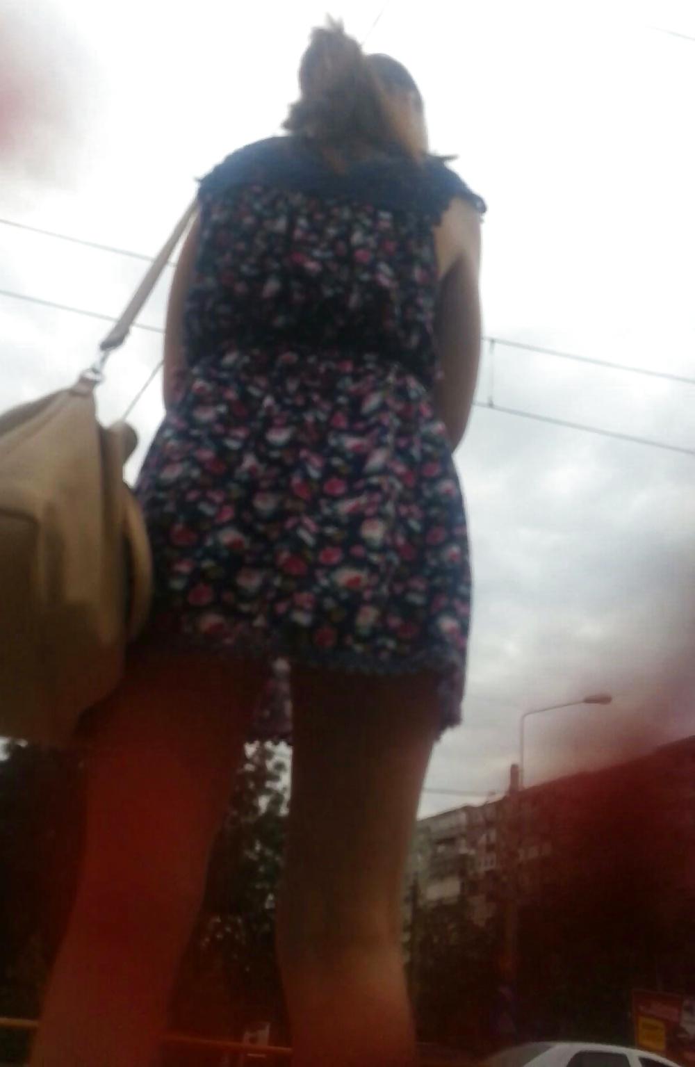 18P Spy sexy teens skirt and feet romanian