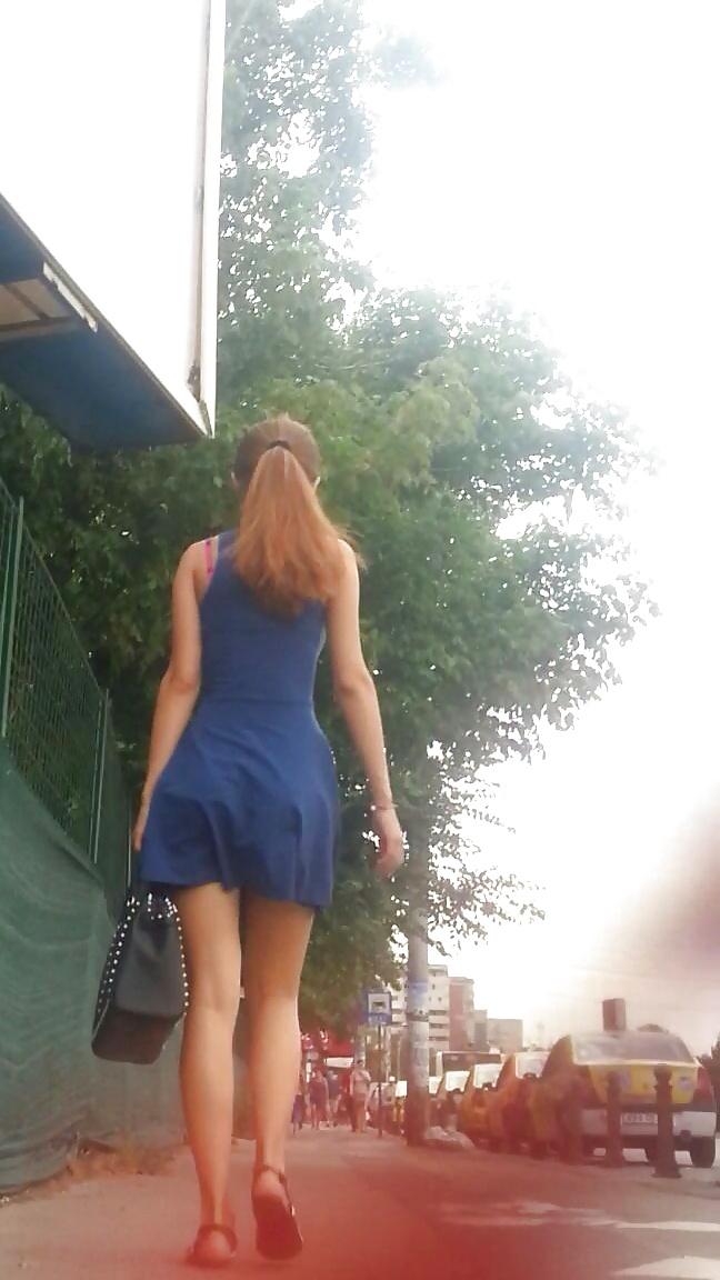 18P Spy sexy teens skirt and feet romanian