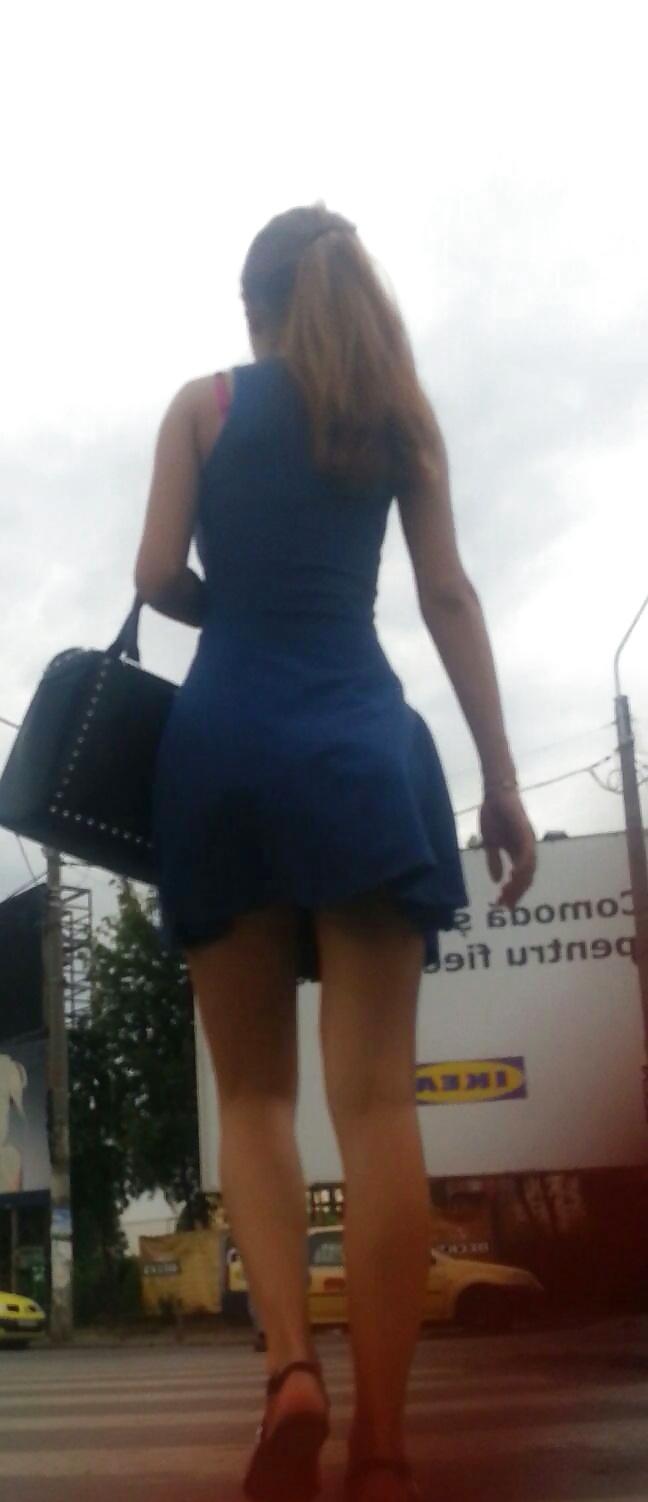 18P Spy sexy teens skirt and feet romanian