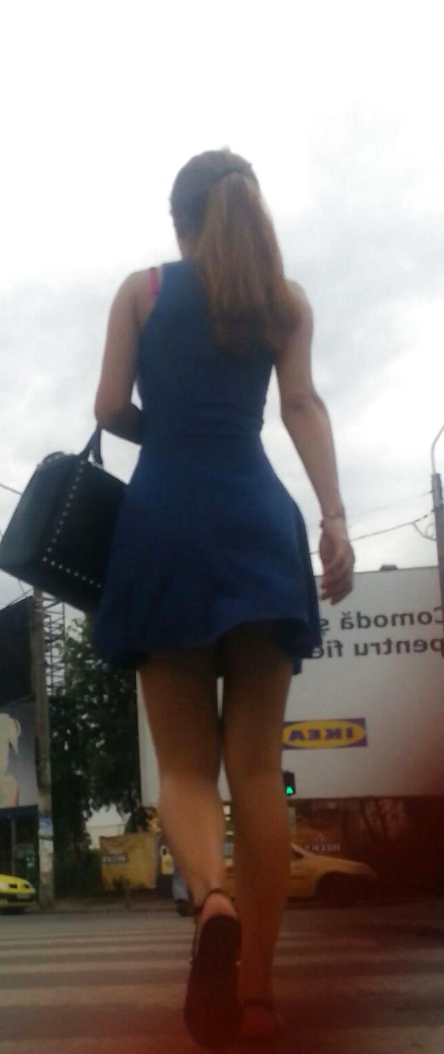 18P Spy sexy teens skirt and feet romanian