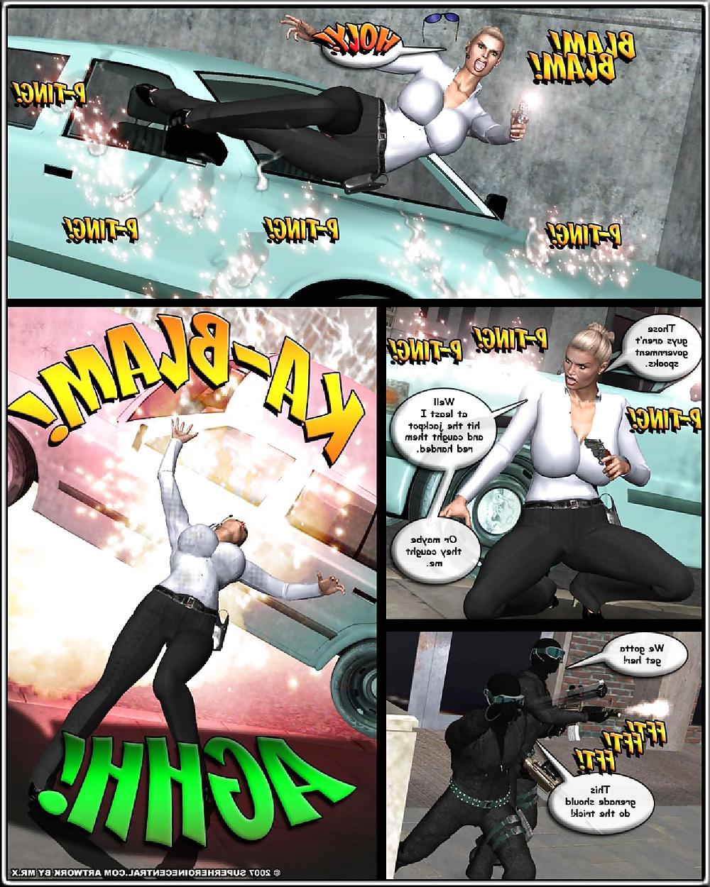 25P Cartoon - SuperHeroine 13