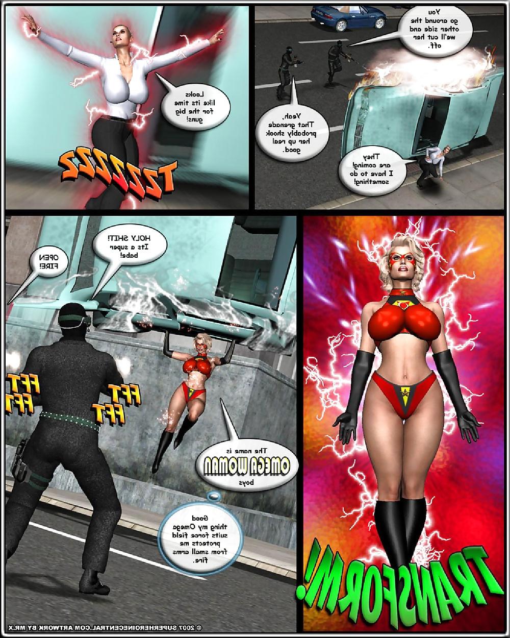 25P Cartoon - SuperHeroine 13