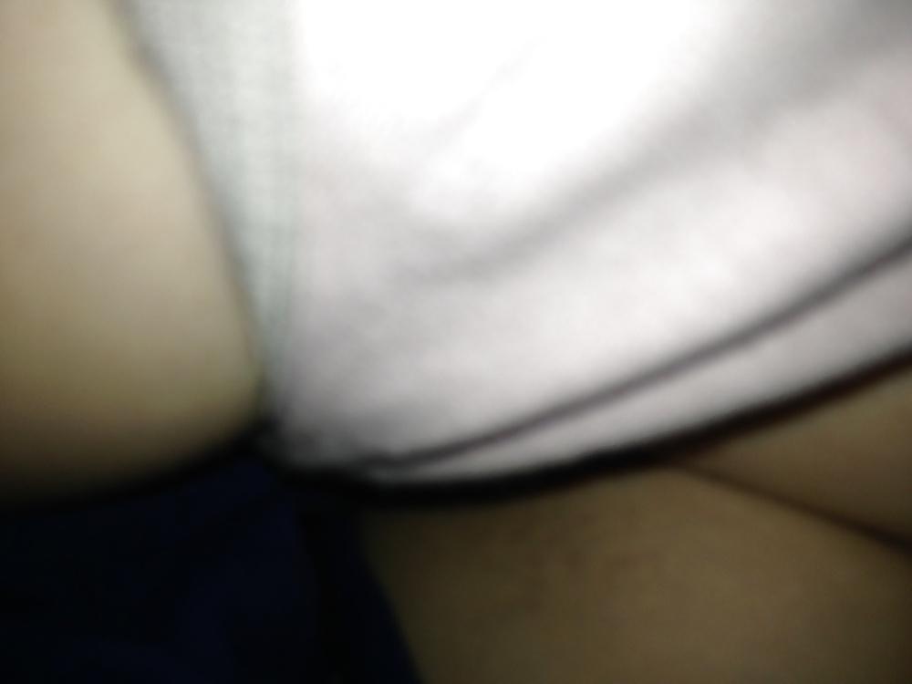 22P Pregnant wifes panty ass and pussy