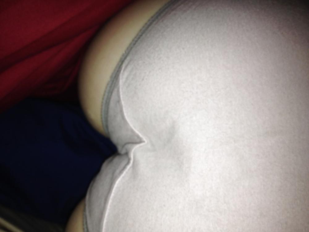 22P Pregnant wifes panty ass and pussy