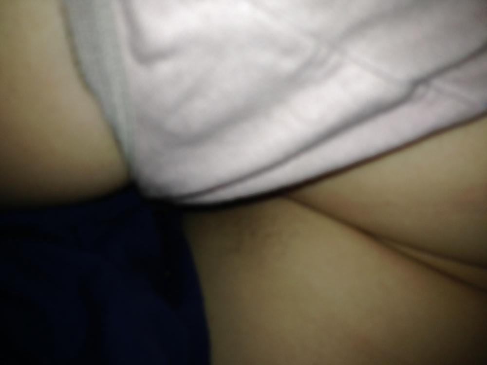 22P Pregnant wifes panty ass and pussy