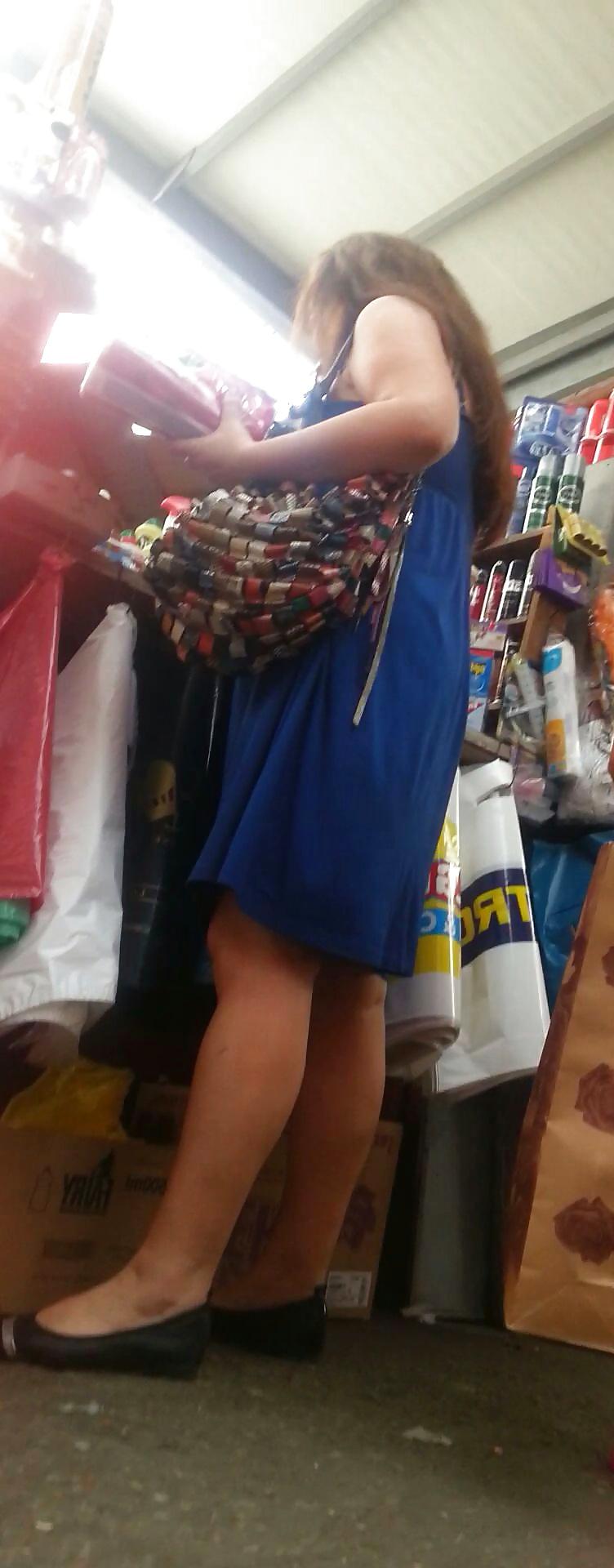 25P Spy old + young sexy skirt romanian