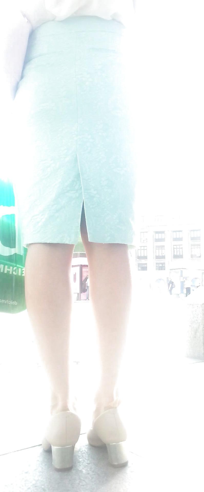 25P Spy old + young sexy skirt romanian