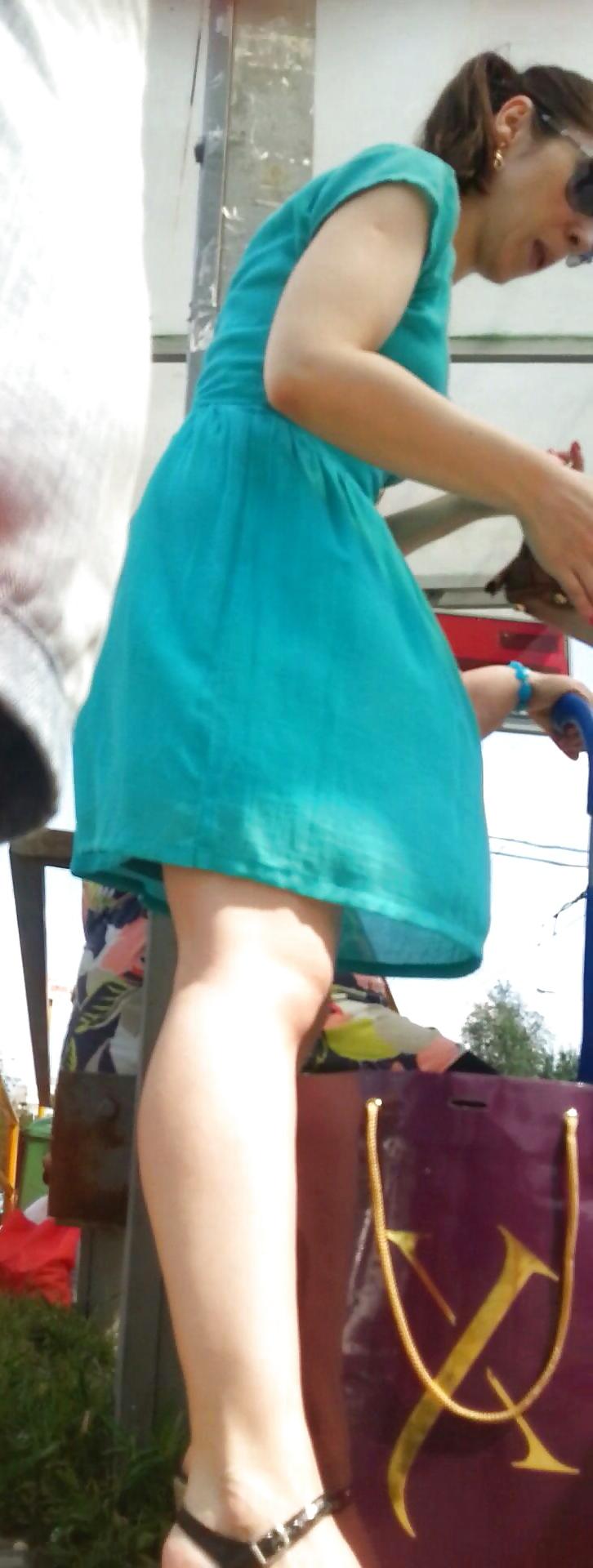 25P Spy old + young sexy skirt romanian