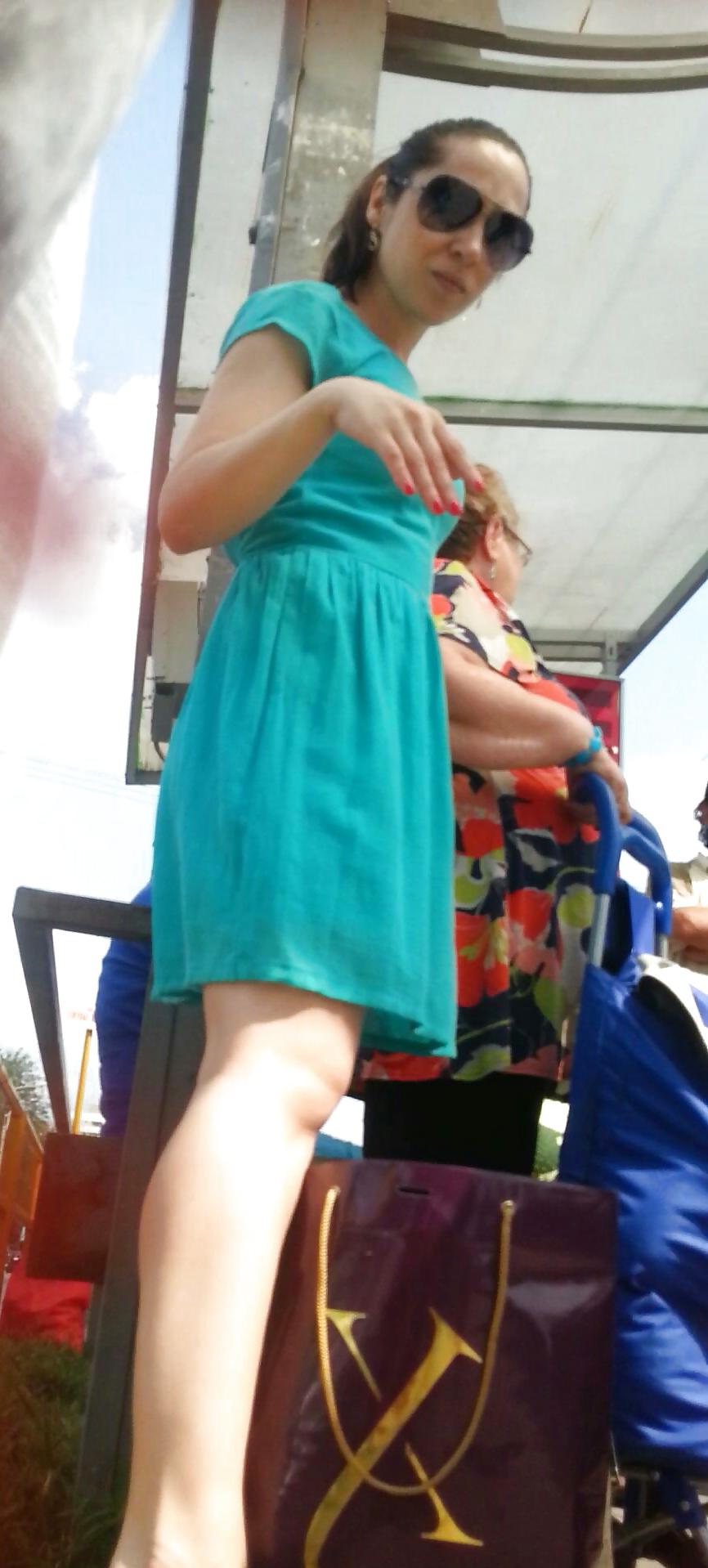 25P Spy old + young sexy skirt romanian