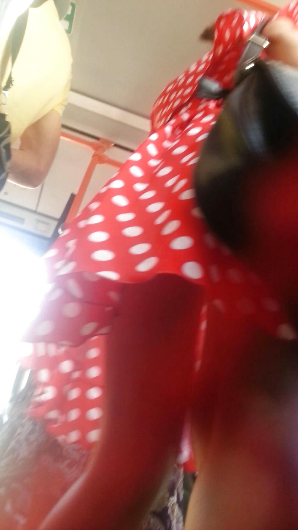 25P Spy old + young sexy skirt romanian