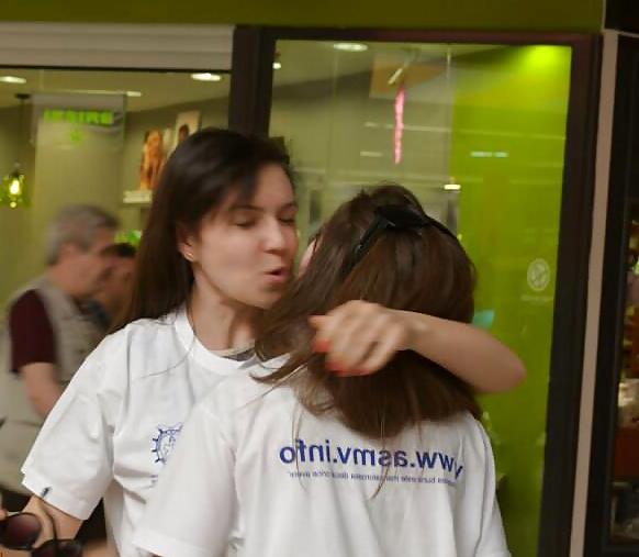 25P Spy sexy old + young in supermarket and mall romanian