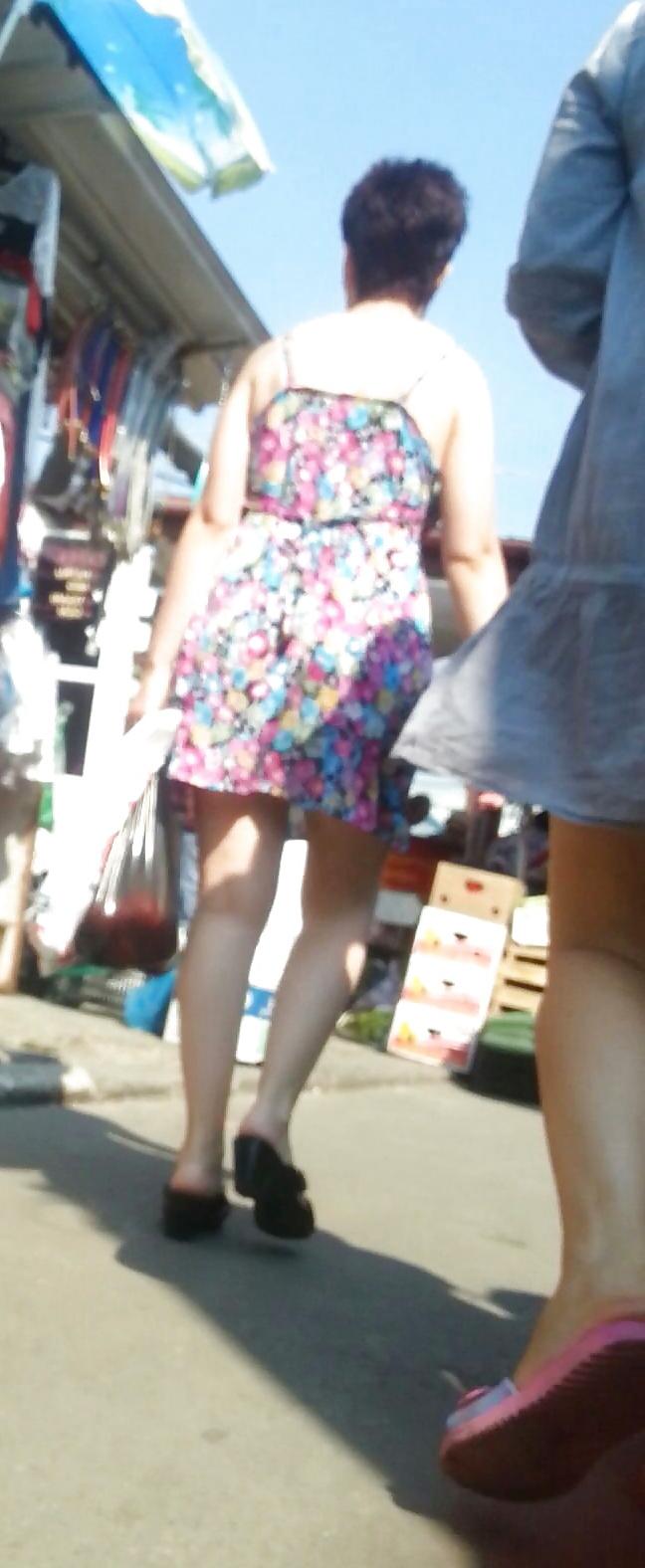 25P Spy sexy old + young skirt romanian