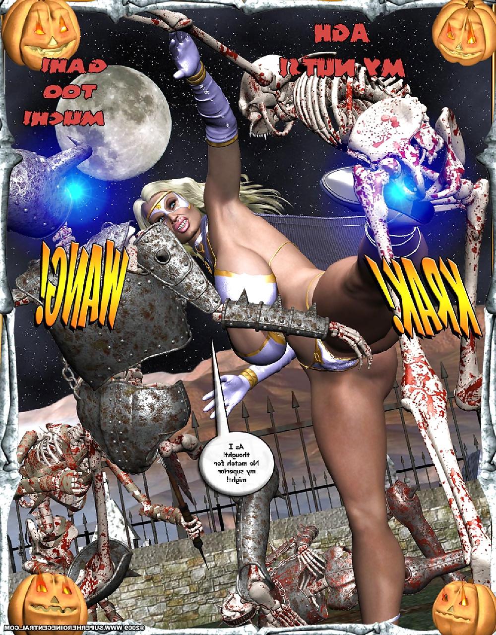 25P Cartoon - SuperHeroine 6