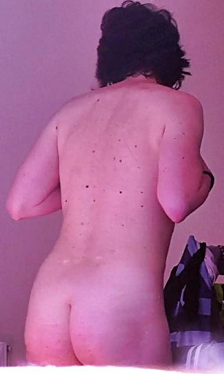 24P Series of voyeur getting dressed of wife