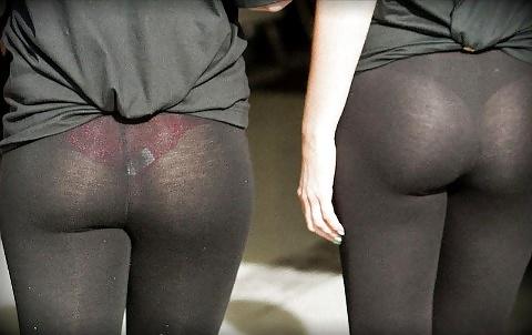 25P See Through Leggings