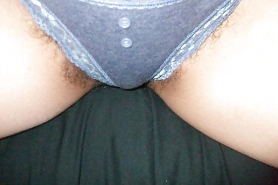 25P Hairy pussy in panties