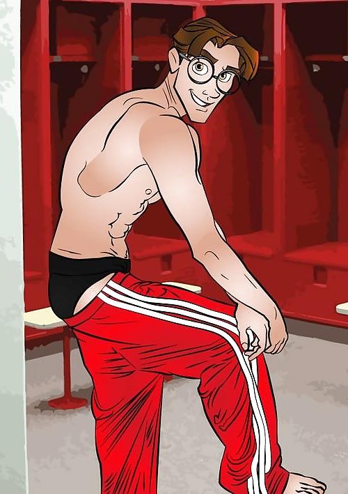 25P Hot gay man cartoon pictures