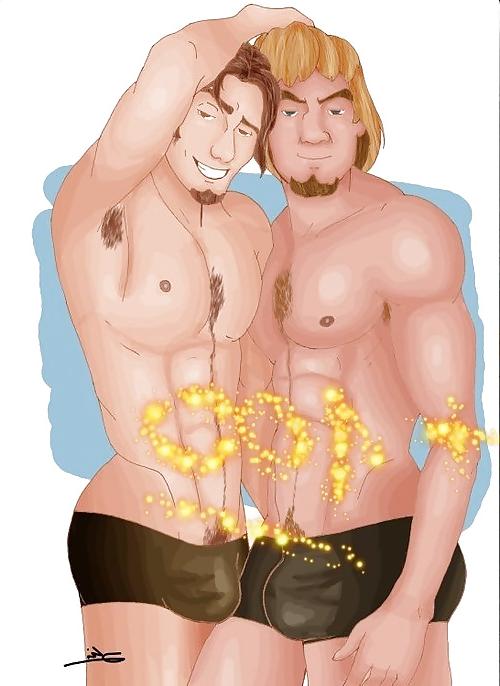 25P Hot gay man cartoon pictures