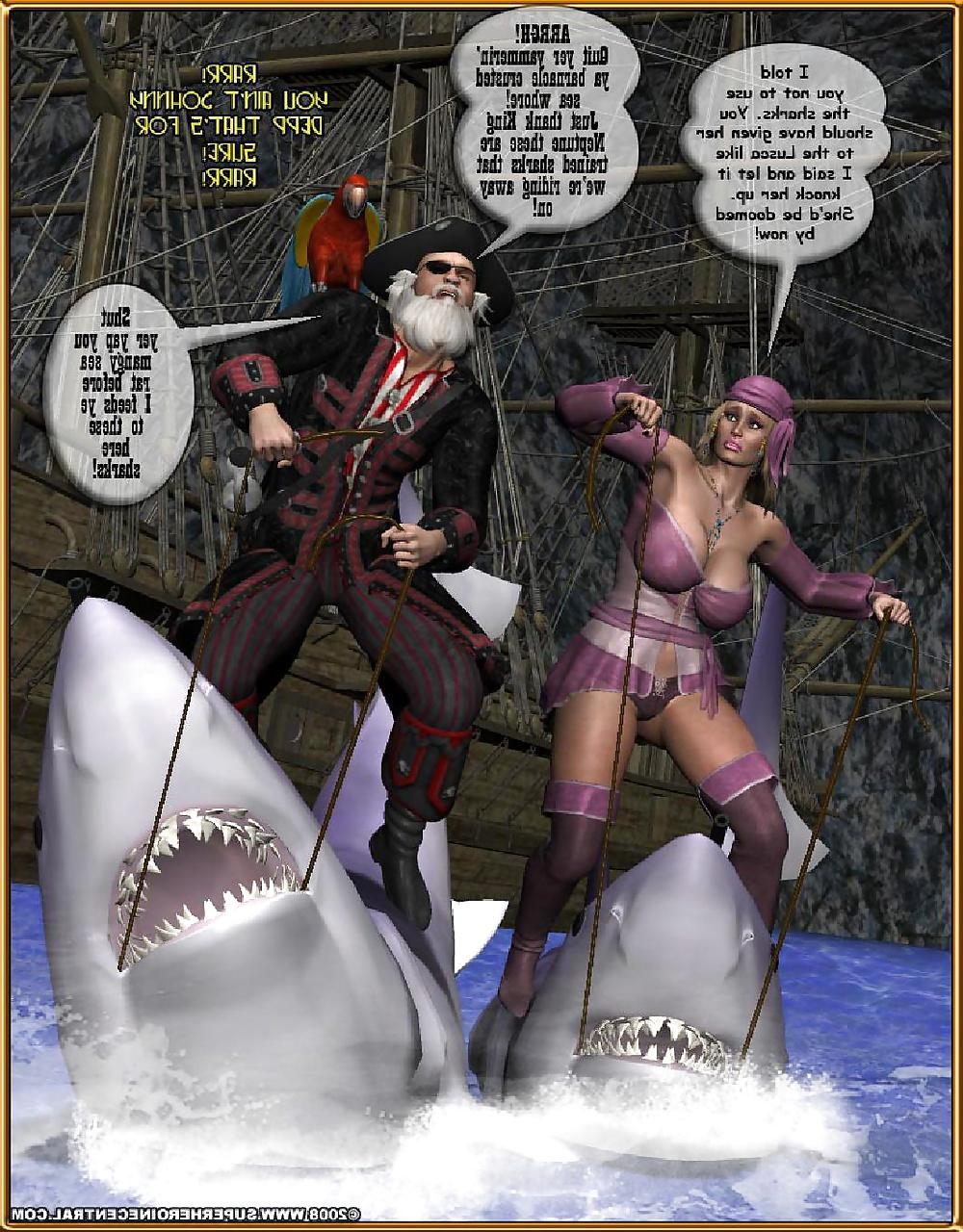 25P Cartoon - SuperHeroine 1