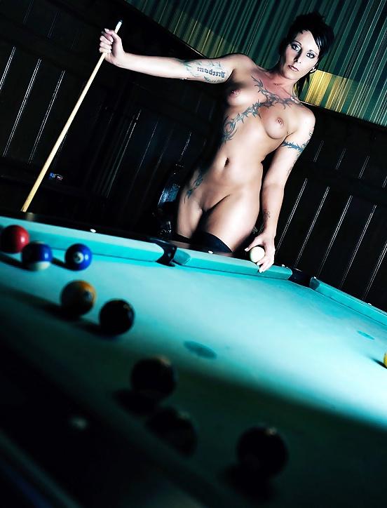 25P Erotic Hotties at the Pool Table - Session 8