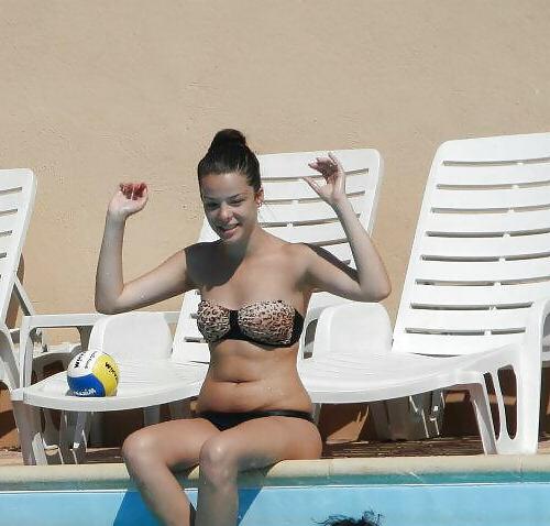 25P Spy sexy teens in pool romanian