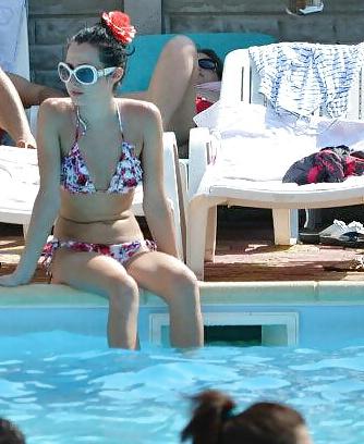 25P Spy sexy teens in pool romanian