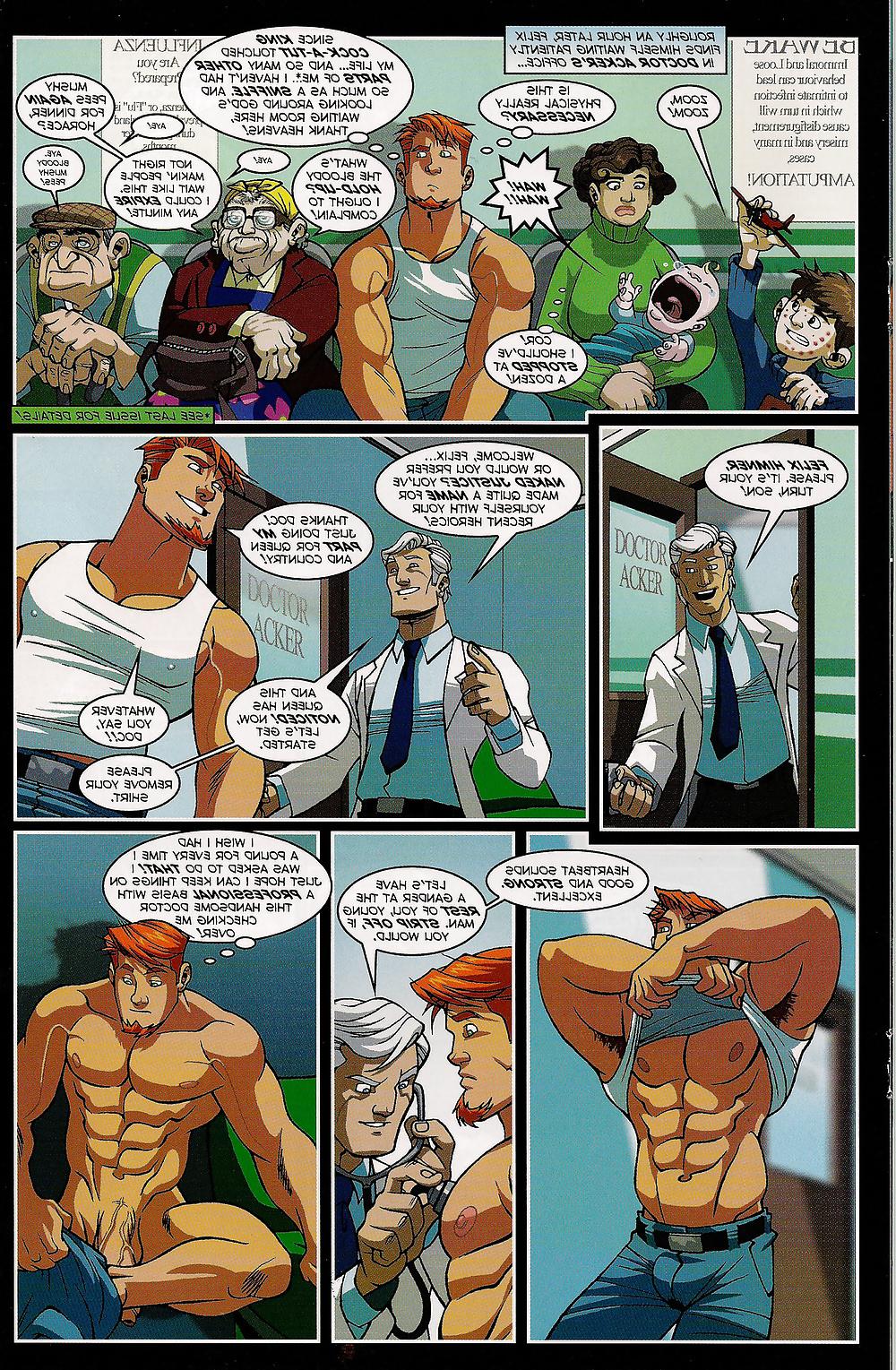 25P Naked Justice - Beginnings 2 -- Class Comics