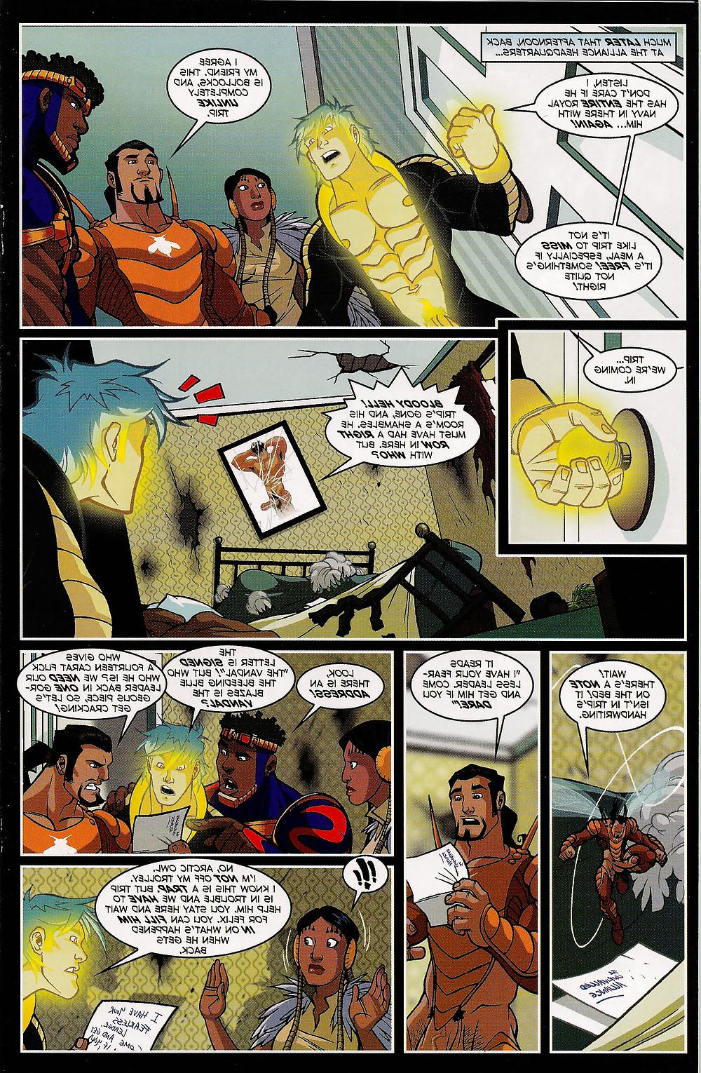 25P Naked Justice - Beginnings 2 -- Class Comics