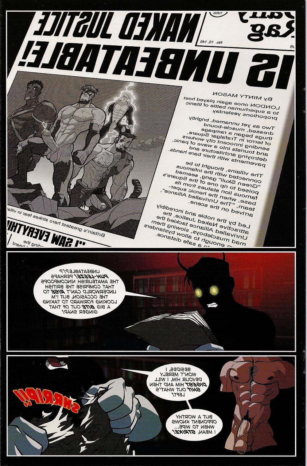 25P Naked Justice - Beginnings 2 -- Class Comics