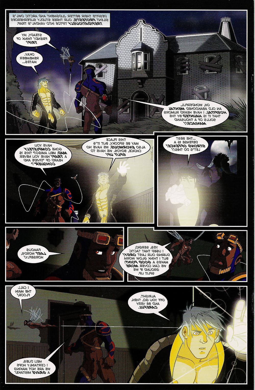 25P Naked Justice - Beginnings 2 -- Class Comics