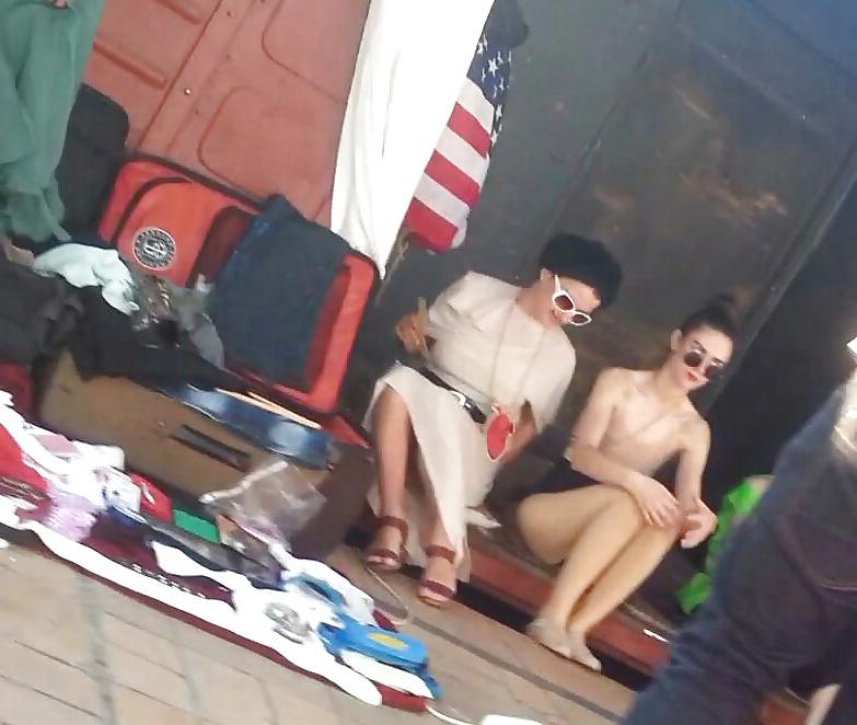 24P Spy old + young sexy upskirt romanian