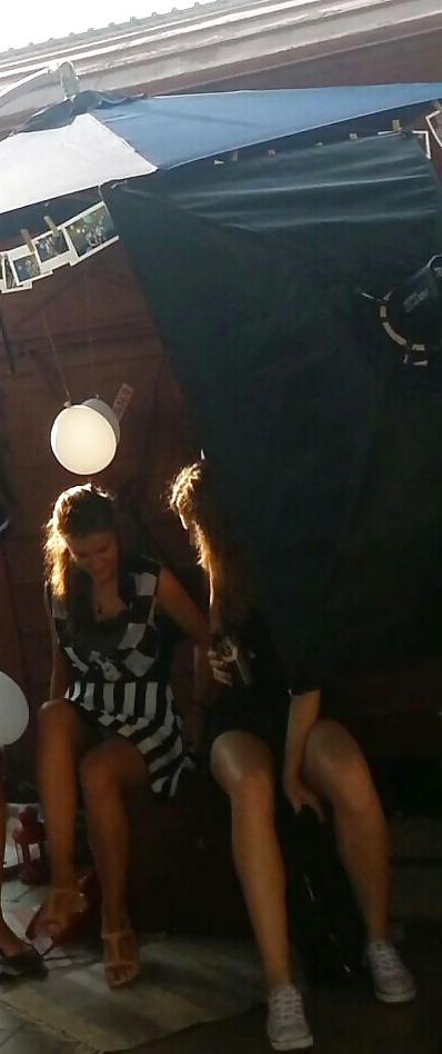 24P Spy old + young sexy upskirt romanian