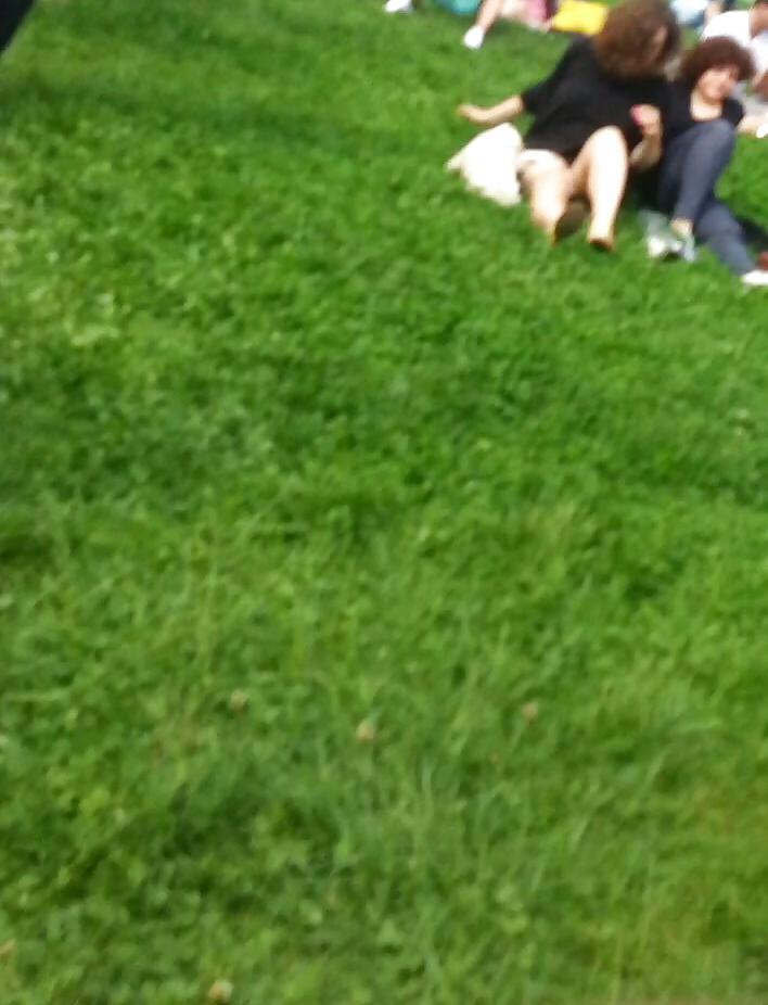 24P Spy old + young sexy upskirt romanian