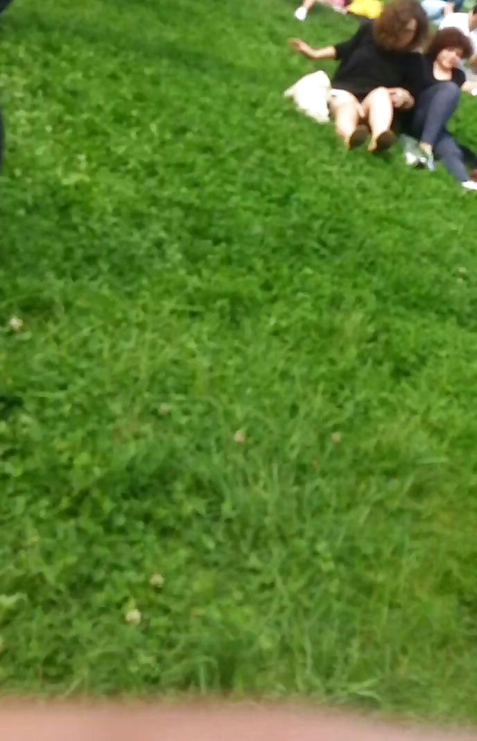 24P Spy old + young sexy upskirt romanian