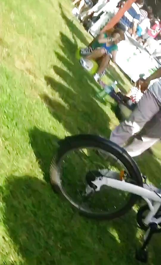 24P Spy old + young sexy upskirt romanian