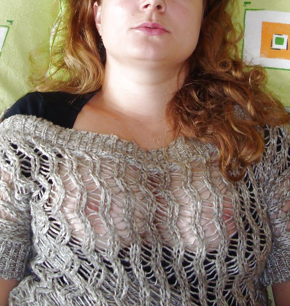 5P Wife show cum pussy