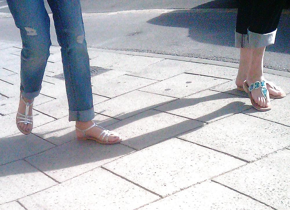 10P Just beautiful feet. Female feet