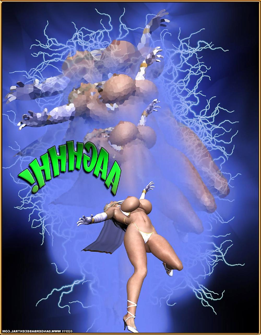25P Cartoon - SuperHeroine 2