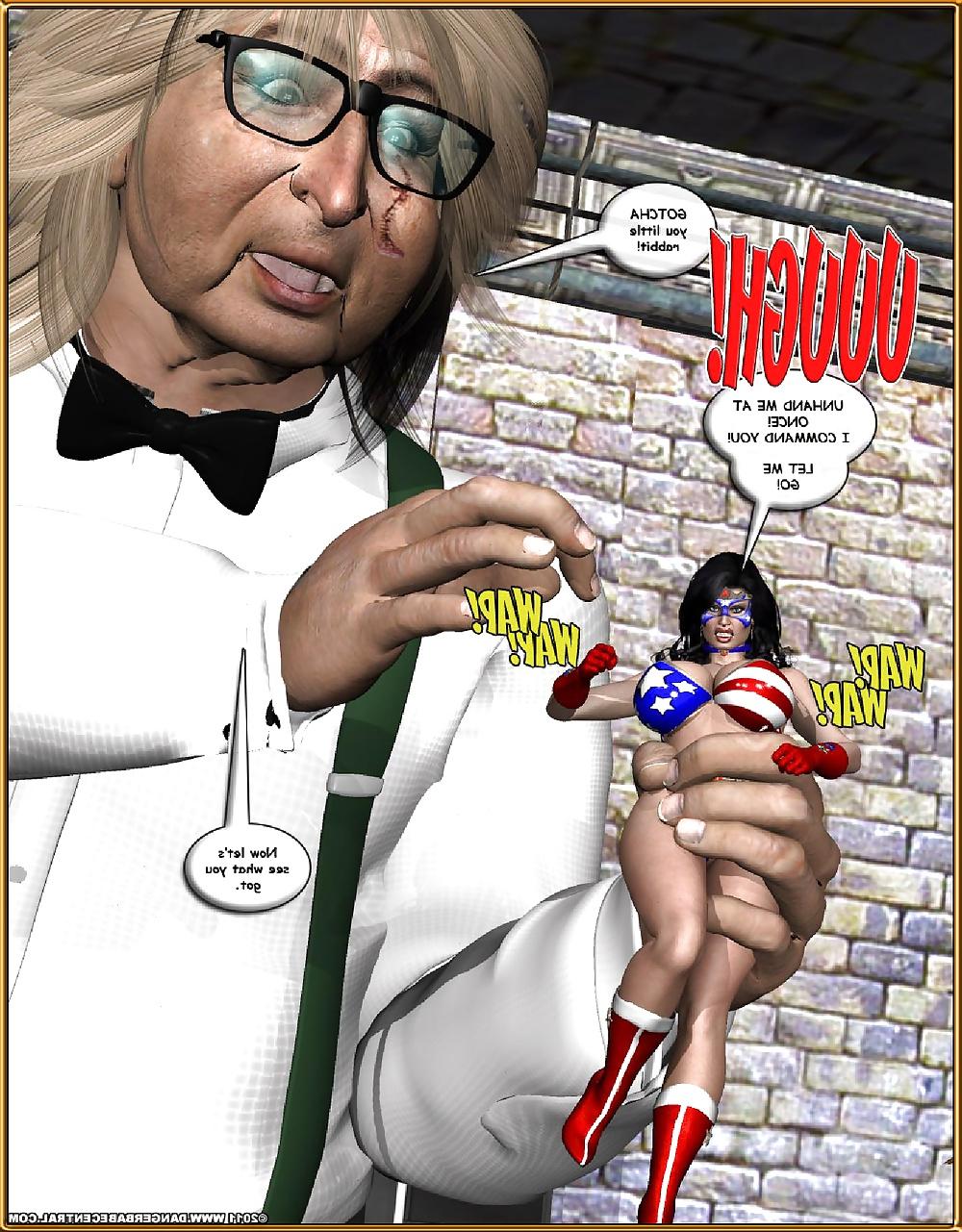 25P Cartoon - SuperHeroine 2