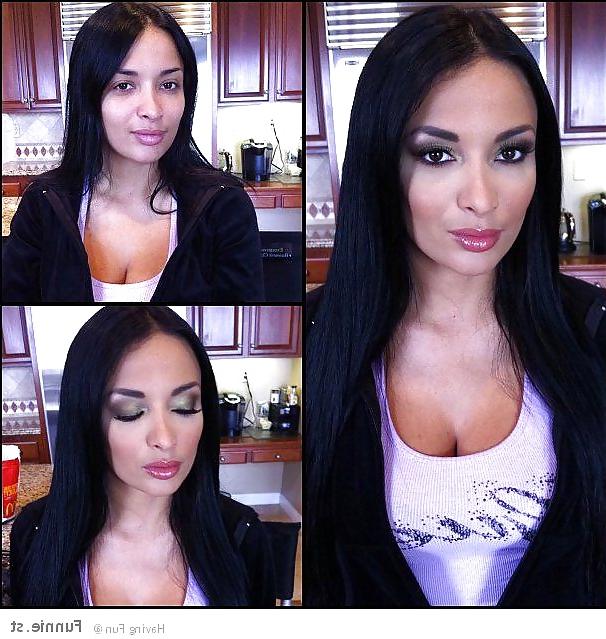 25P Porn Stars without make-up