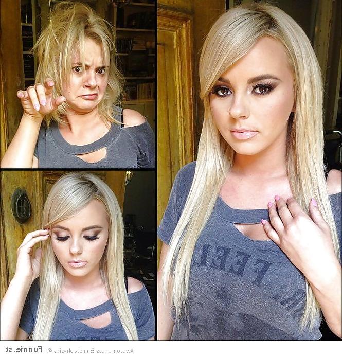 25P Porn Stars without make-up