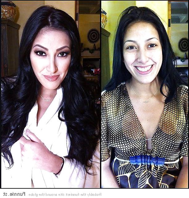 25P Porn Stars without make-up