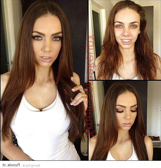 25P Porn Stars without make-up